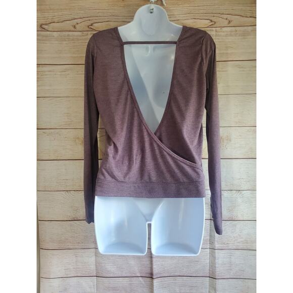 Soffe Long Sleeve T-Shirt Soft Purple Women Juniors Medium Runs Small - Picture 3 of 6